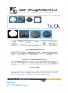 optical coating material-Ta2O5